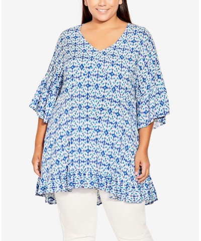 Plus Size Harper Tunic Top Diamond $27.06 Tops