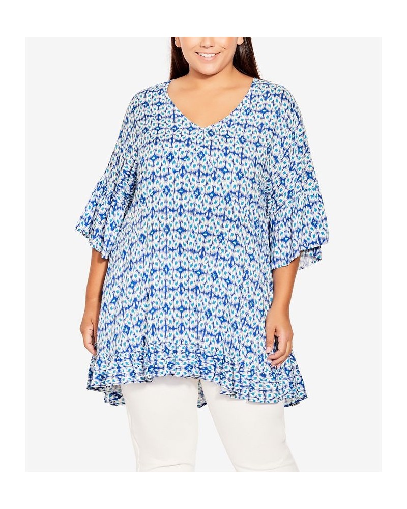 Plus Size Harper Tunic Top Diamond $27.06 Tops