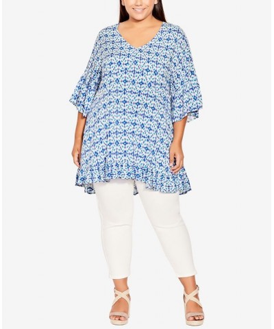 Plus Size Harper Tunic Top Diamond $27.06 Tops