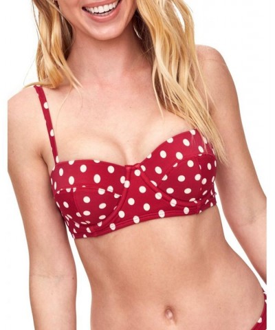 Vivien Women's Swimwear Bikini Swimwear Top & Women's Swimwear Hipster Bikini Swimwear Bottom Dot red $32.97 Swimsuits