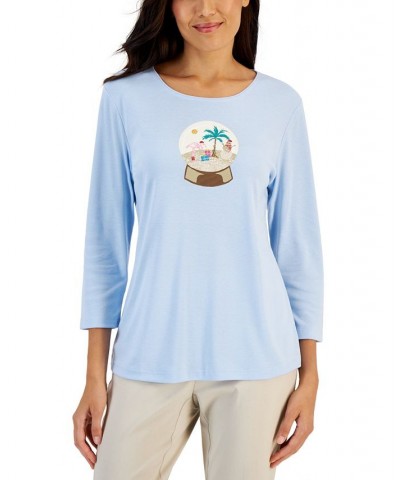 Women's Holiday Beach Top Bright White $11.88 Tops