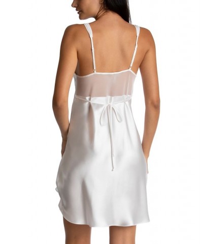 Sonya Embellished Bridal Satin Chemise Nightgown Ivory $15.12 Sleepwear