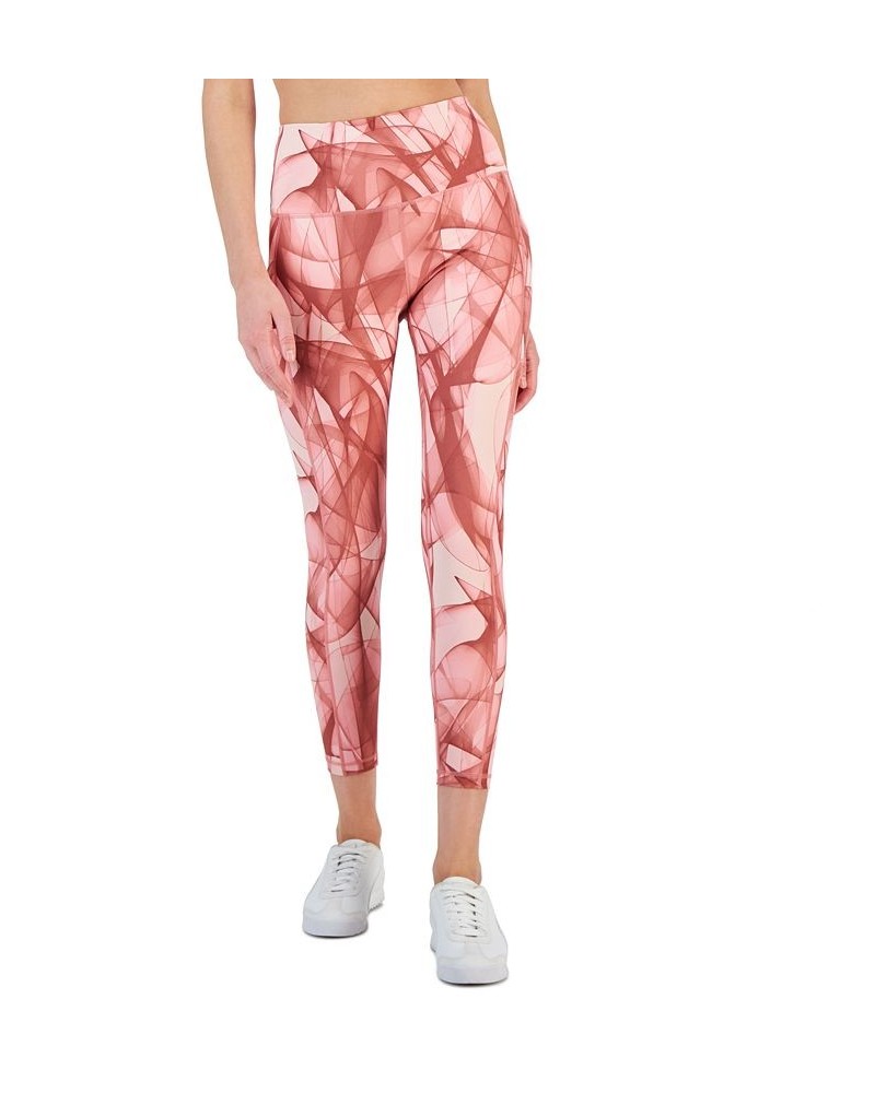 Women's Swirling Smoke 7/8 Leggings Regular & Petite Swirling/Lip Gloss $14.72 Pants