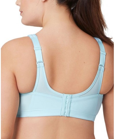 Women's Plus Size Magic Lift Seamless Sport Bra Blue $23.53 Bras