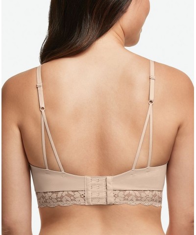 Women's Pure Comfort Convertible Wireless Lace Bralette DM1190 Tan/Beige $11.88 Bras