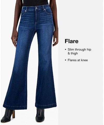 Women's High-Rise Distress Flare-Leg Jeans Off Road $22.06 Jeans