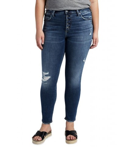 Plus Size Avery High Rise Skinny Jeans Indigo $29.60 Jeans