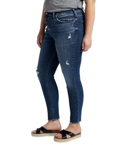 Plus Size Avery High Rise Skinny Jeans Indigo $29.60 Jeans