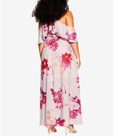 Trendy Plus Size Sakura Maxi Dress Sakura Floral $56.70 Dresses