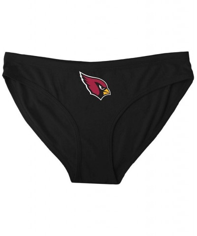 Women's Black Arizona Cardinals Solid Logo Panties Black $14.00 Panty