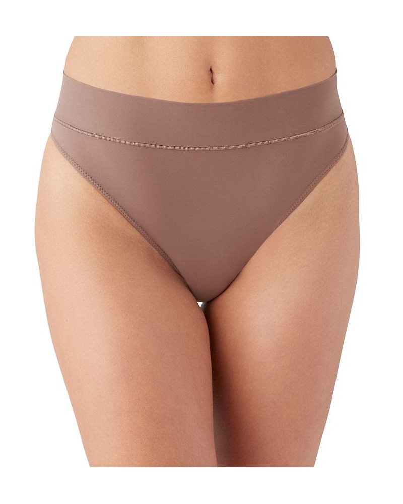 Women's Nearly Nothing High-Waist Thong Underwear 947263 Brown $12.98 Panty