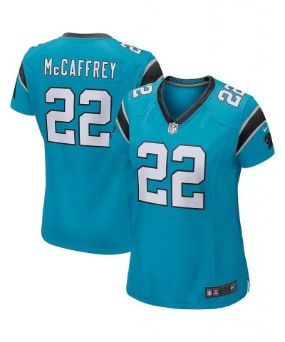 Women's Christian Mccaffrey Blue Carolina Panthers Game Jersey Blue $61.60 Jersey