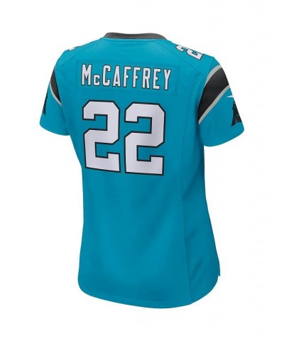 Women's Christian Mccaffrey Blue Carolina Panthers Game Jersey Blue $61.60 Jersey