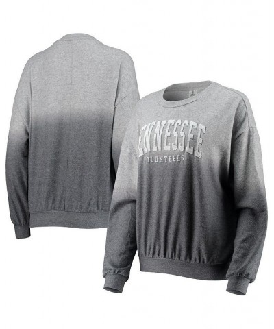 Women's Charcoal Gray Tennessee Volunteers Slow Fade Hacci Ombre Pullover Sweatshirt Charcoal, Gray $26.65 Sweatshirts
