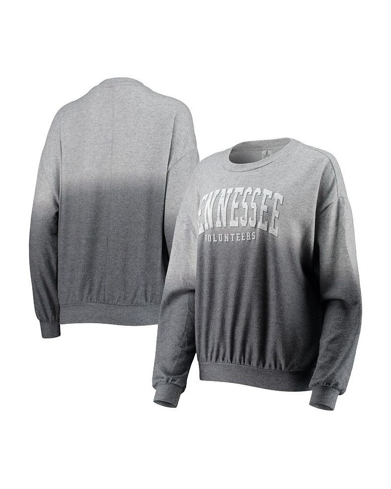 Women's Charcoal Gray Tennessee Volunteers Slow Fade Hacci Ombre Pullover Sweatshirt Charcoal, Gray $26.65 Sweatshirts