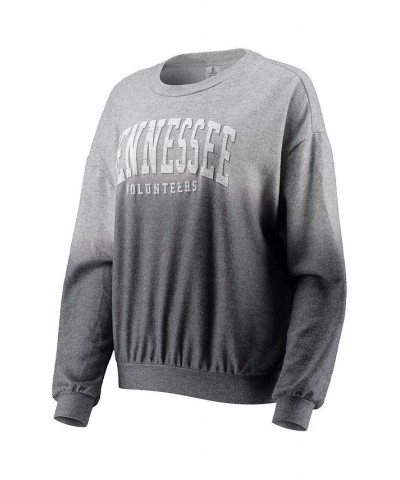 Women's Charcoal Gray Tennessee Volunteers Slow Fade Hacci Ombre Pullover Sweatshirt Charcoal, Gray $26.65 Sweatshirts