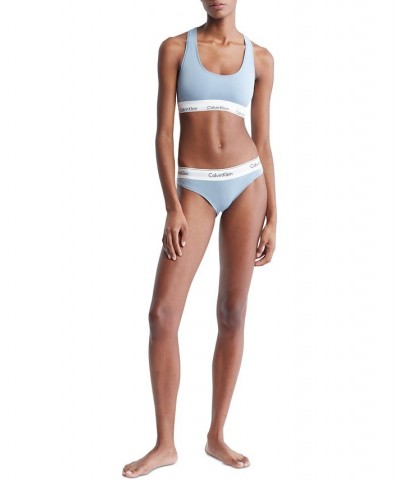 Calvin Klein Women's Modern Cotton Bikini Underwear F3787 Blue $12.30 Panty