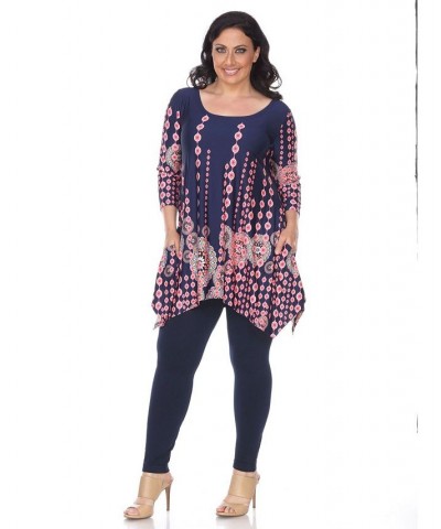 Plus Size Rella Tunic Pink $31.00 Tops