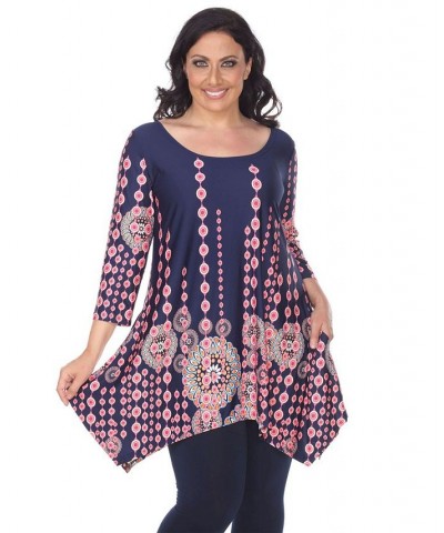 Plus Size Rella Tunic Pink $31.00 Tops