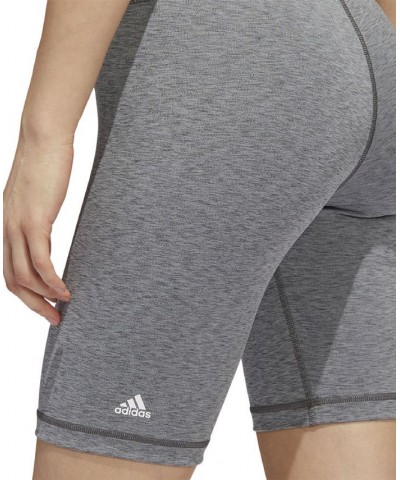 Women's Optime Training High Rise Bike Short Tights Dark Gray Heather $21.00 Shorts