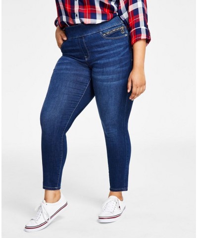 TH Flex Plus Size Gramercy Pull-On Jeans Rem Wash $29.43 Jeans