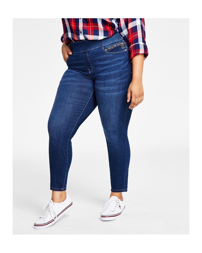 TH Flex Plus Size Gramercy Pull-On Jeans Rem Wash $29.43 Jeans