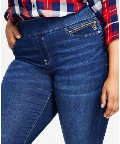 TH Flex Plus Size Gramercy Pull-On Jeans Rem Wash $29.43 Jeans