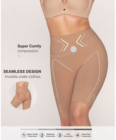 Well-Rounded Invisible Butt Lifter Shaper Short Tan/Beige $27.00 Shapewear