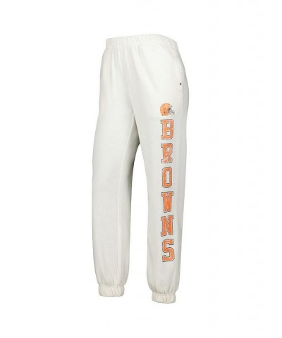 Women's Oatmeal Cleveland Browns Harper Joggers Oatmeal $49.49 Pants