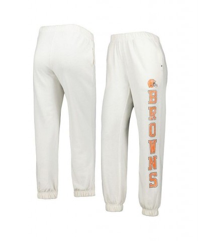 Women's Oatmeal Cleveland Browns Harper Joggers Oatmeal $49.49 Pants