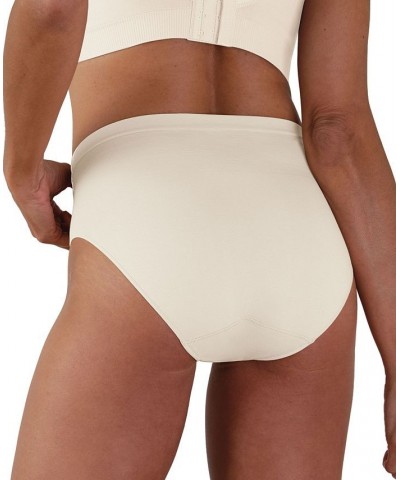 Women's High Rise Seamless Panty Antique White $10.07 Panty