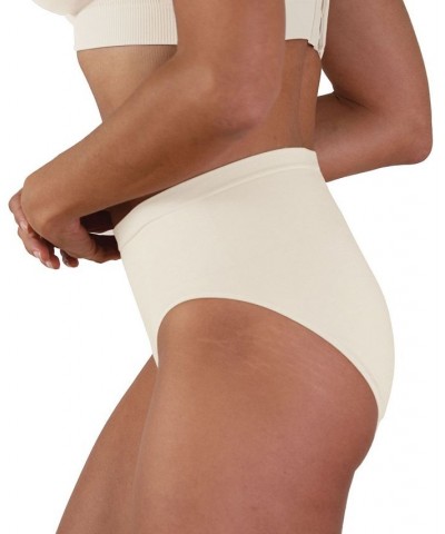 Women's High Rise Seamless Panty Antique White $10.07 Panty