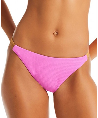 Women's Balancing Act Hipster Bikini Bottoms Pink Aura + Maple $36.00 Swimsuits
