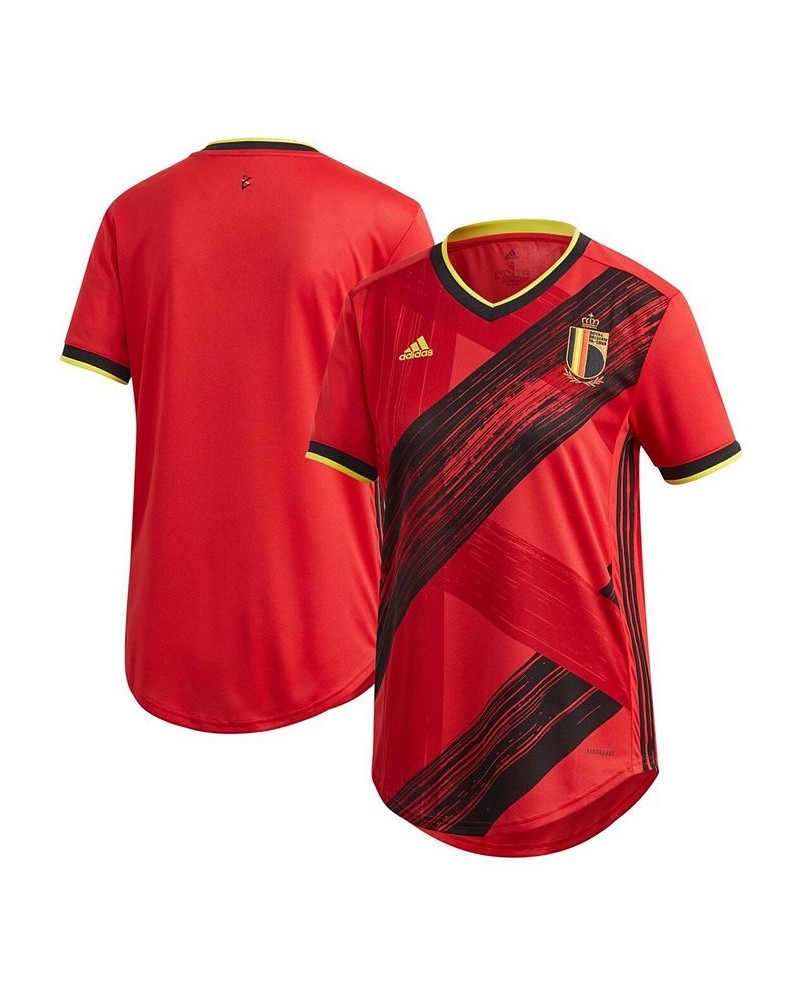 Women's Red Belgium National Team 2020/21 Home Federation Replica Jersey Red $45.00 Jersey