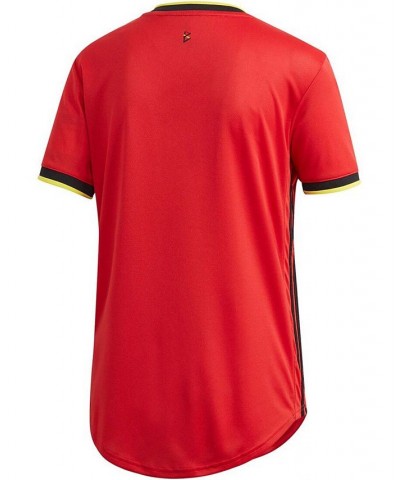 Women's Red Belgium National Team 2020/21 Home Federation Replica Jersey Red $45.00 Jersey