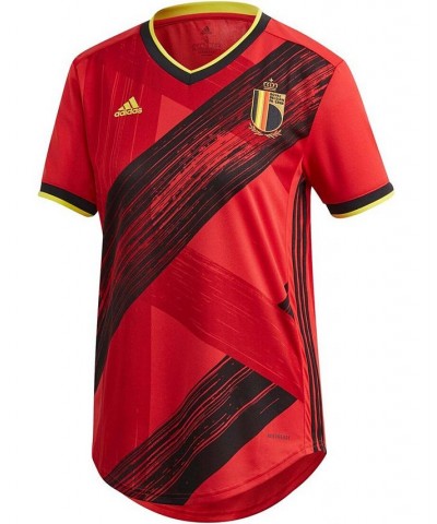 Women's Red Belgium National Team 2020/21 Home Federation Replica Jersey Red $45.00 Jersey