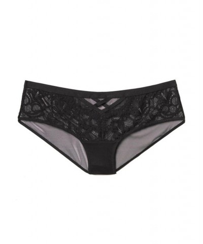 Diara Women's Plus-Size Hipster Panty Black $10.48 Panty