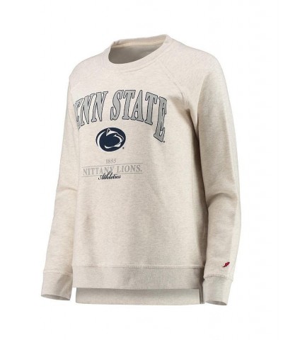 Women's Oatmeal Penn State Nittany Lions Academy Raglan Pullover Sweatshirt Oatmeal $38.99 Sweatshirts