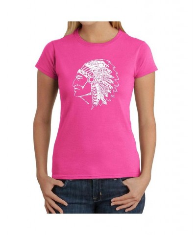 Women's Word Art T-Shirt Pink $17.28 Tops