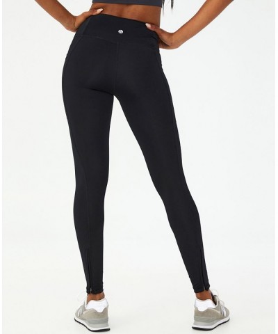 Women's Ultimate Booty Pocket Full Length Tight Pants Black $28.70 Pants