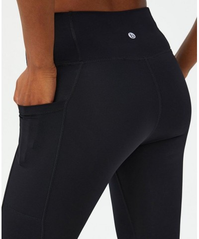 Women's Ultimate Booty Pocket Full Length Tight Pants Black $28.70 Pants