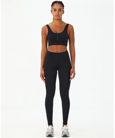 Women's Ultimate Booty Pocket Full Length Tight Pants Black $28.70 Pants