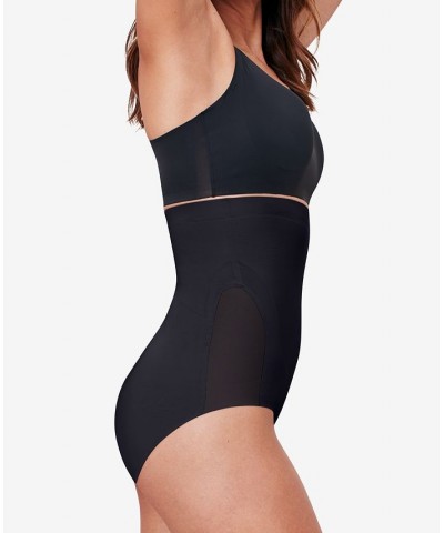 Women's The EasyLite High Waist Brief Shapewear DFS062 Black $32.45 Shapewear