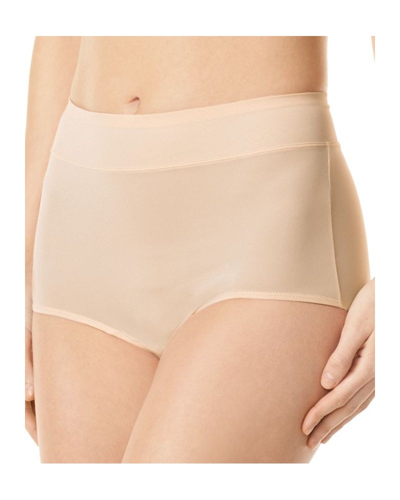 Warners No Pinching No Problems Tailored Brief 5738 Butterscotch (Nude 5) $9.24 Panty