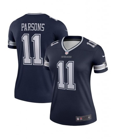 Women's Micah Parsons Navy Dallas Cowboys Legend Jersey Navy $37.40 Jersey