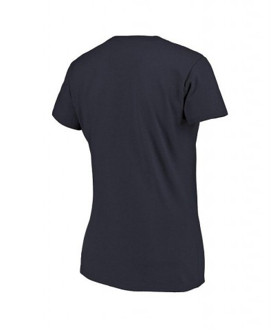 Women's Branded Navy Auburn Tigers Basic Arch T-shirt Blue $10.50 Tops