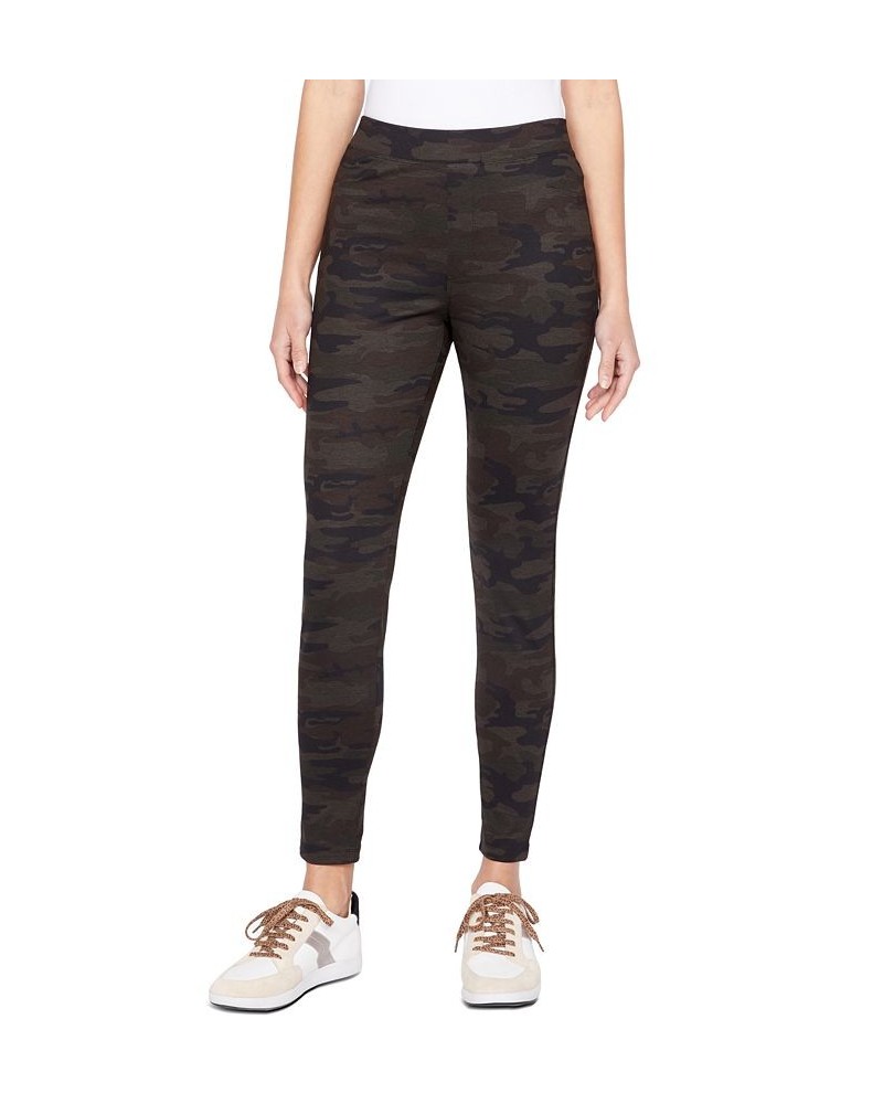 Runway Camo-Print Leggings Dark Green $43.56 Pants