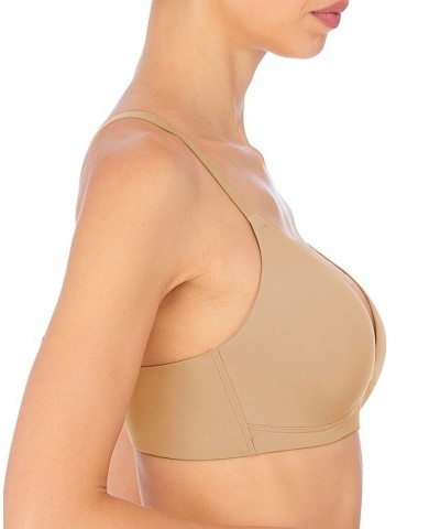 Women's Full Fit Wireless Contour Bra 733305 Brown $27.43 Bras