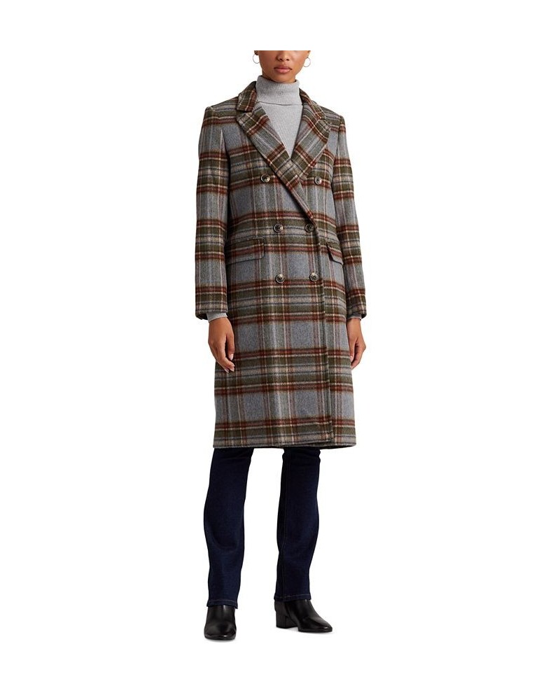 Women's Double-Breasted Walker Coat Highland Tartan $158.40 Coats