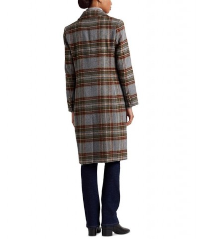 Women's Double-Breasted Walker Coat Highland Tartan $158.40 Coats